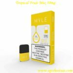MYLÉ V4 PODS TROPICAL FRUIT MIX FLAVOR 50MG - Image 2