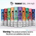 TUGBOAT XXL DISPOSABLE VAPE (2500 Puffs) IN DUBAI