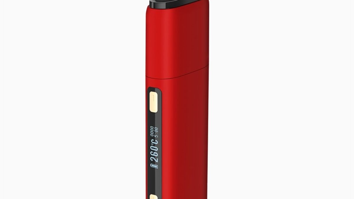 LAMBDA CC Red New Vesion Heat Not Burn Device for Tobacco Sticks