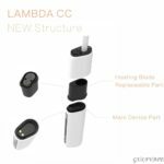 LAMBDA CC White Dubai New Version HNB Device for Tobacco Sticks - Image 4