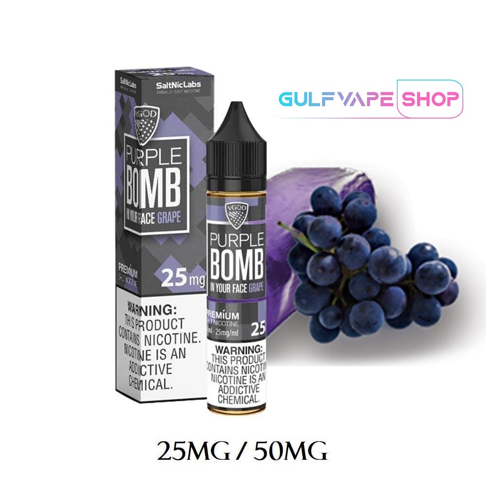 VGOD SaltNic Purple Bomb Grape 30ml
