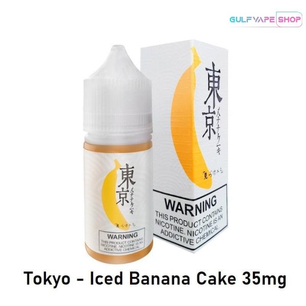 TOKYO SALTNIC ICED BANANA CAKE 30ML IN DUBAI