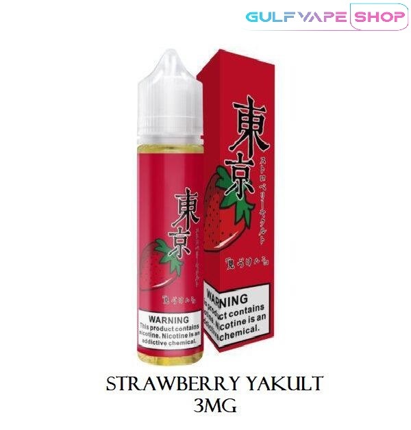 BEST TOKYO ICED STRAWBERRY YAKULT 60ML E-Liquid IN UAE