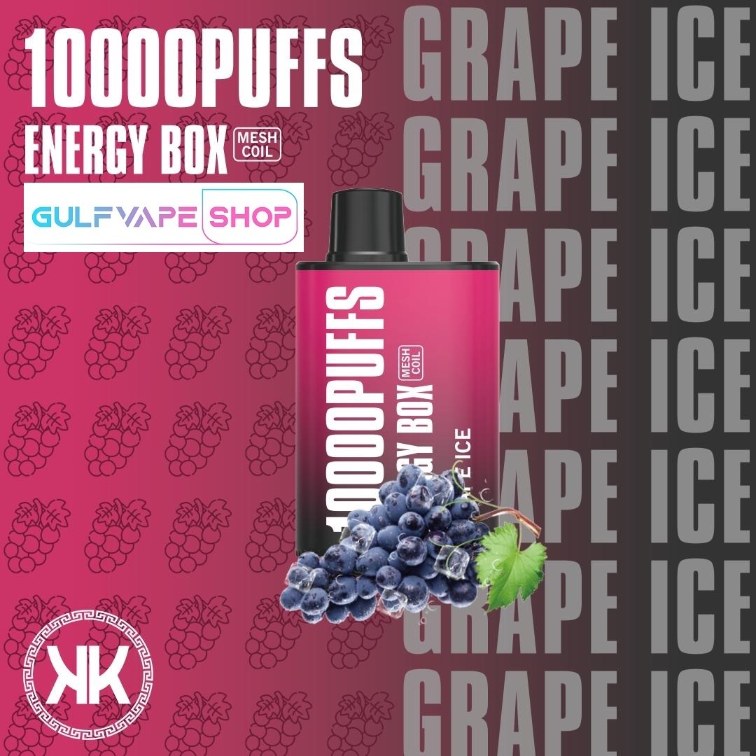 BEST KK ENERGY BOX 10000 PUFFS DISPOSABLE IN DUBAI UAE