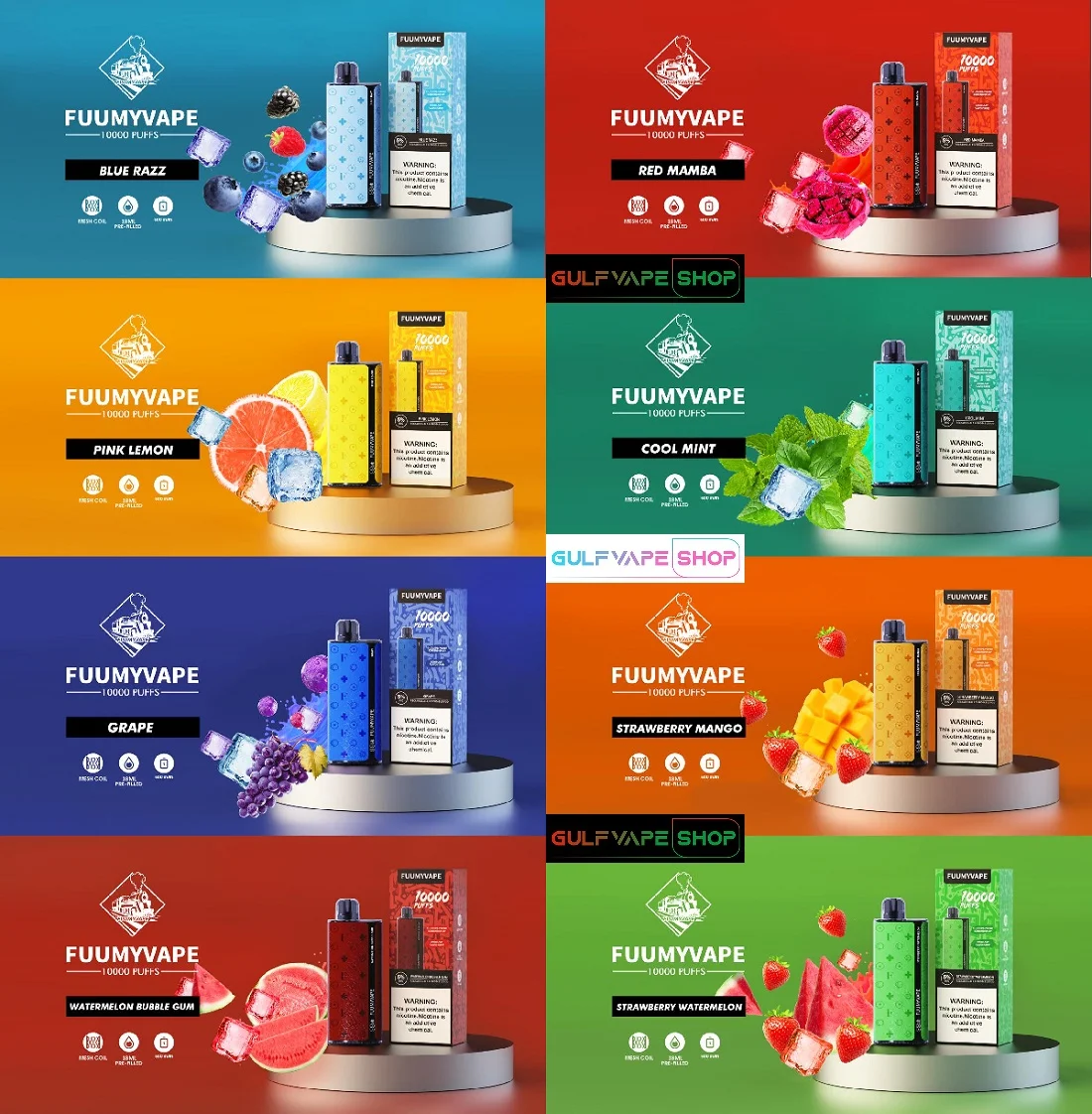 FUUMYVAPE DISPOSABLE 10000 PUFFS IN DUBAI BEST