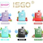 ISGO NEW YORK DISPOSABLE VAPE (8000 Puffs) IN DUBAI - Image 2