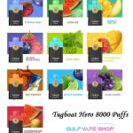 TUGBOAT HERO DISPOSABLE VAPE (8000 PUFFS) IN DUBAI - Image 2