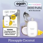 AGAIN U-BAR DISPOSABLE VAPE 8000 PUFFS IN DUBAI - Image 4