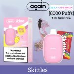 AGAIN U-BAR DISPOSABLE VAPE 8000 PUFFS IN DUBAI - Image 5