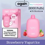 AGAIN U-BAR DISPOSABLE VAPE 8000 PUFFS IN DUBAI - Image 12