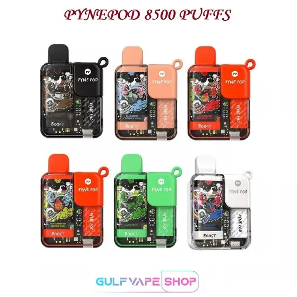 PYNEPOD BOOST 8500 PUFFS IN DUBAI