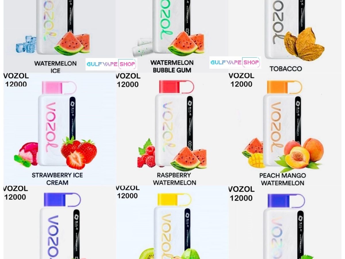 BEST VOZOL STAR DISPOSABLE VAPE 12000 PUFFS