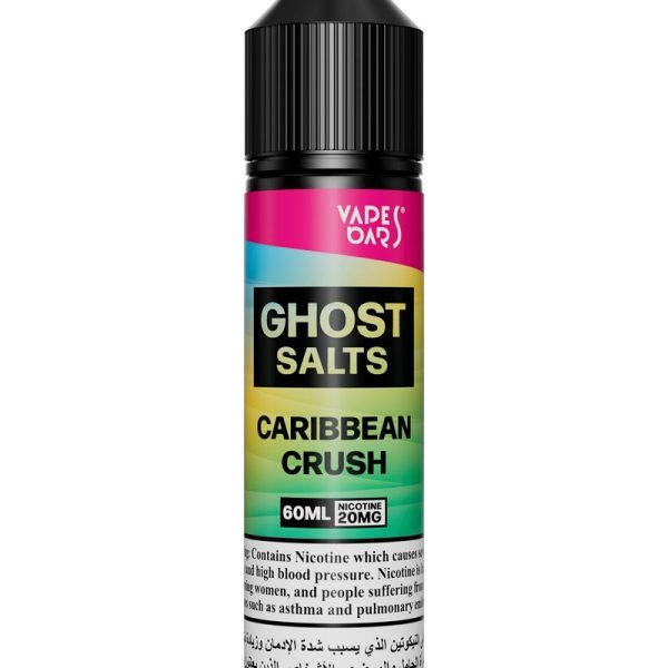 VAPES-BARS-Ghost-Salt-Nicotine-20mg-60ml-Caribbean-Crush