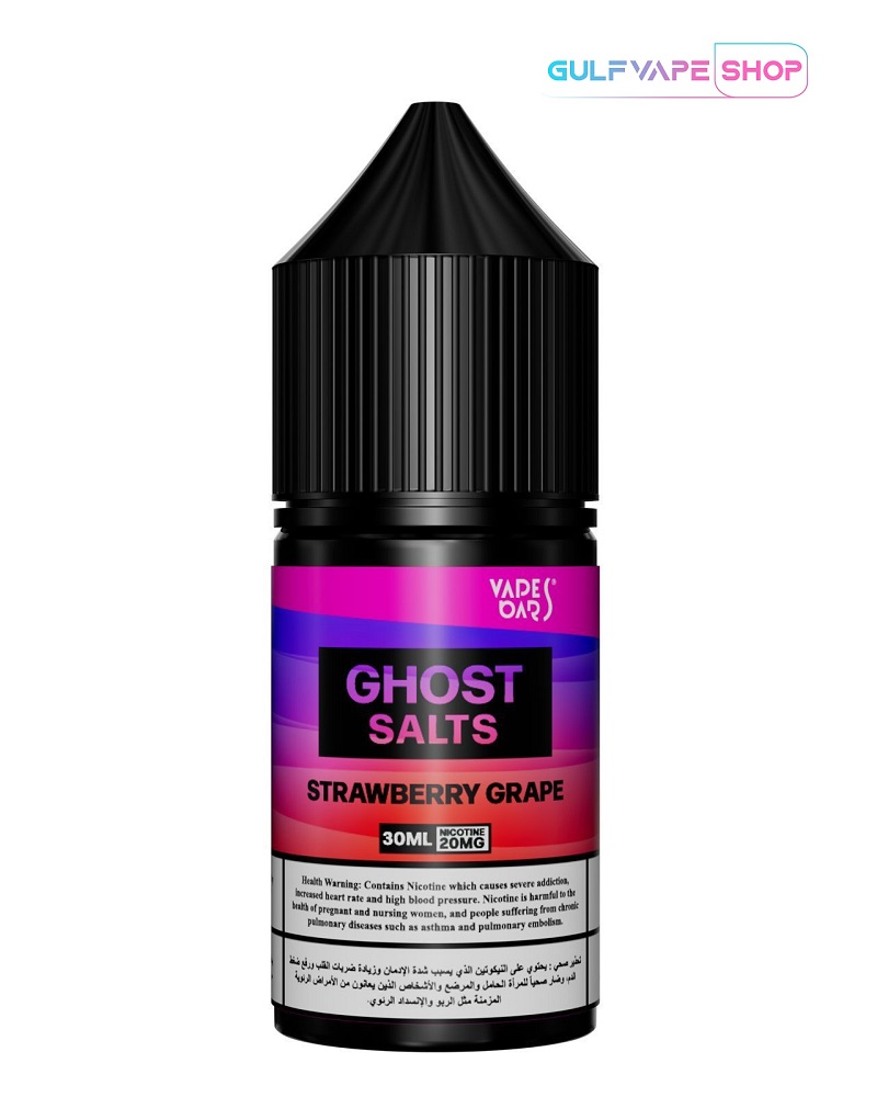 VAPES-BARS-Ghost-Salt-Nicotine-20mg-of-30ml-Strawberry-Grape