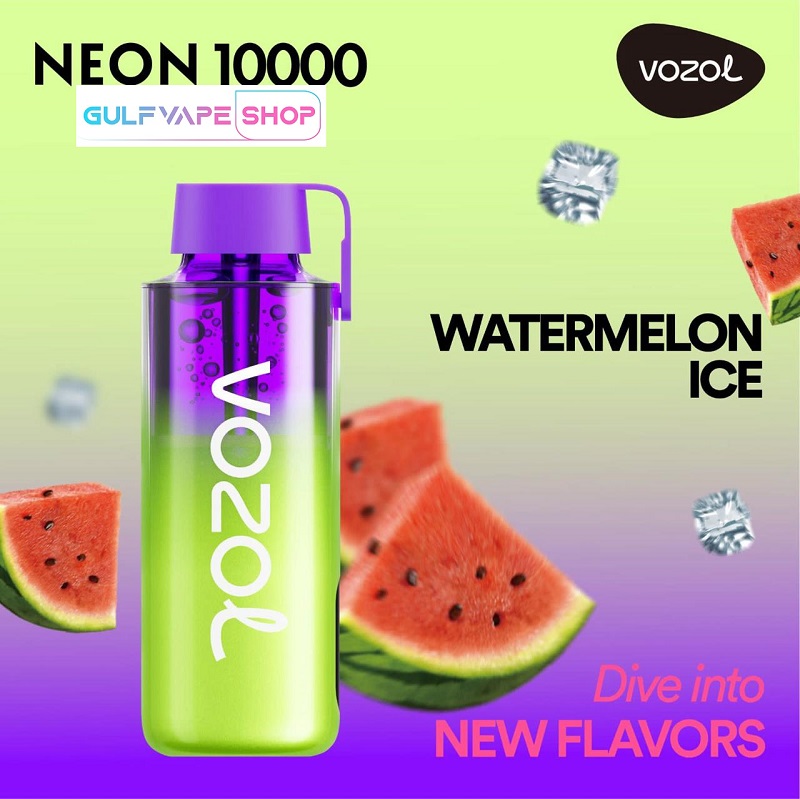 Vozol-neon-10000-puffs-Watermelon-Ice