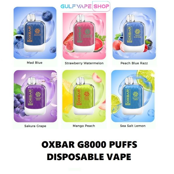 Oxbar-G-8000-puffs-disposable-vapes