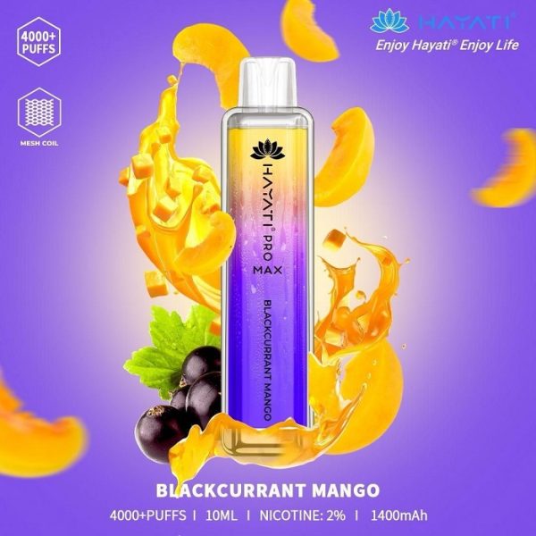 Hayati-4000-puffs-Blackcurrant-Mango