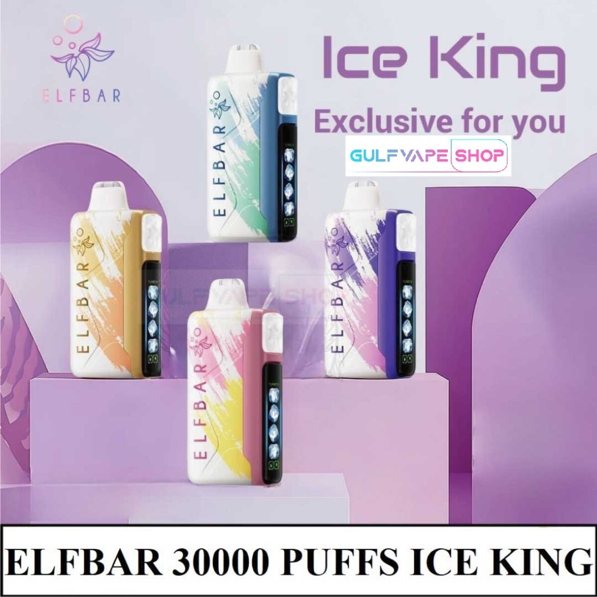 BUY ELFBAR 30000 PUFFS ICE KING DISPOSABLE VAPE