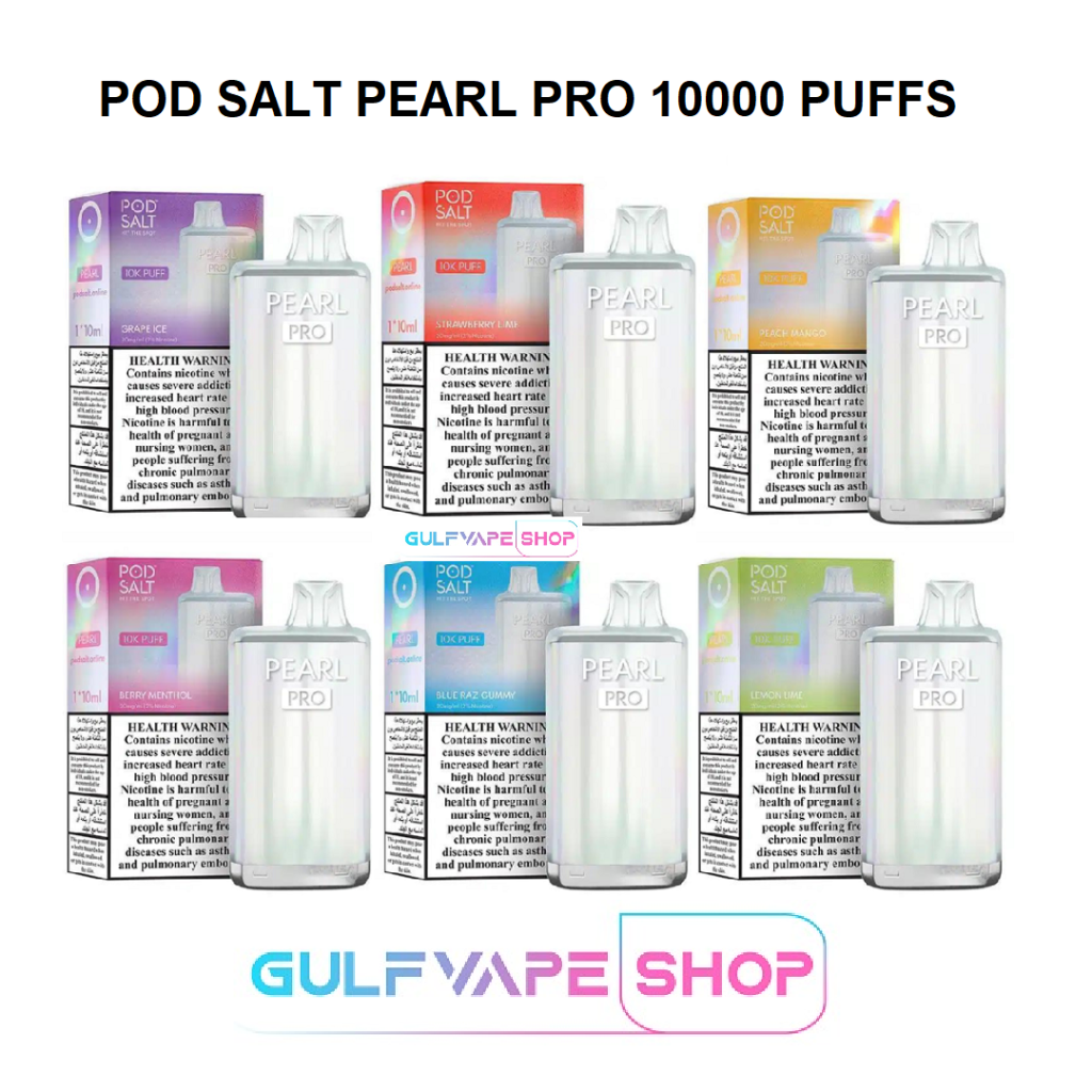 Pod Salt Pearl Pro 10000 Puffs In UAE