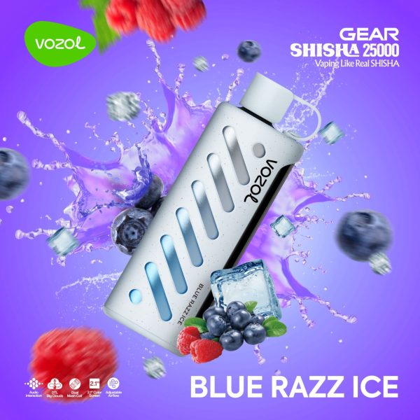 VOZOL SHISHA 25000 PUFFS DISPOSABLE VAPE IN DUBAI