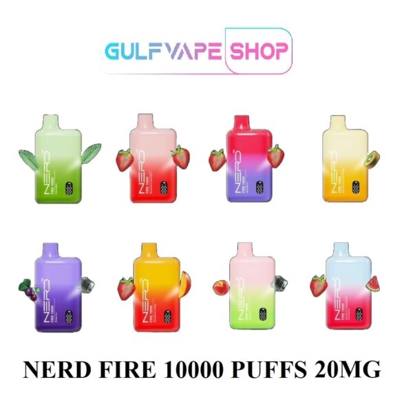 NERD FIRE 10000 PUFFS DISPOSABLE VAPE