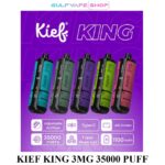 KIEF KING DISPOSABLE VAPE 3MG 35000 PUFFS - Image 2