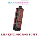 KIEF KING DISPOSABLE VAPE 3MG 35000 PUFFS - Image 4