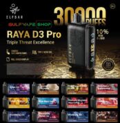 ELF BAR RAYA D3 PRO 30000 PUFFS DISPOSABLE VAPE