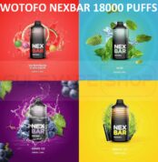 BEST WOTOFO NEXBAR 18000 PUFFS IN DUBAI