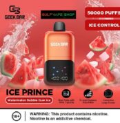 GEEK BAR ICE PRINCE 50K PUFFS DISPOSABLE VAPE