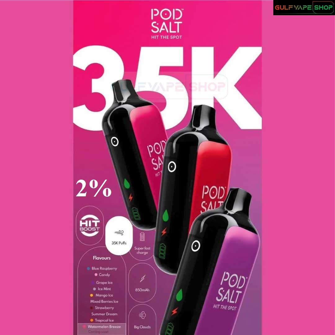POD SALT 35000 PUFFS DISPOSABLE VAPE