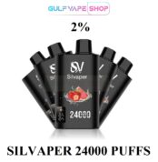 SILVAPER 24000 PUFFS DISPOSABLE VAPE IN DUBAI