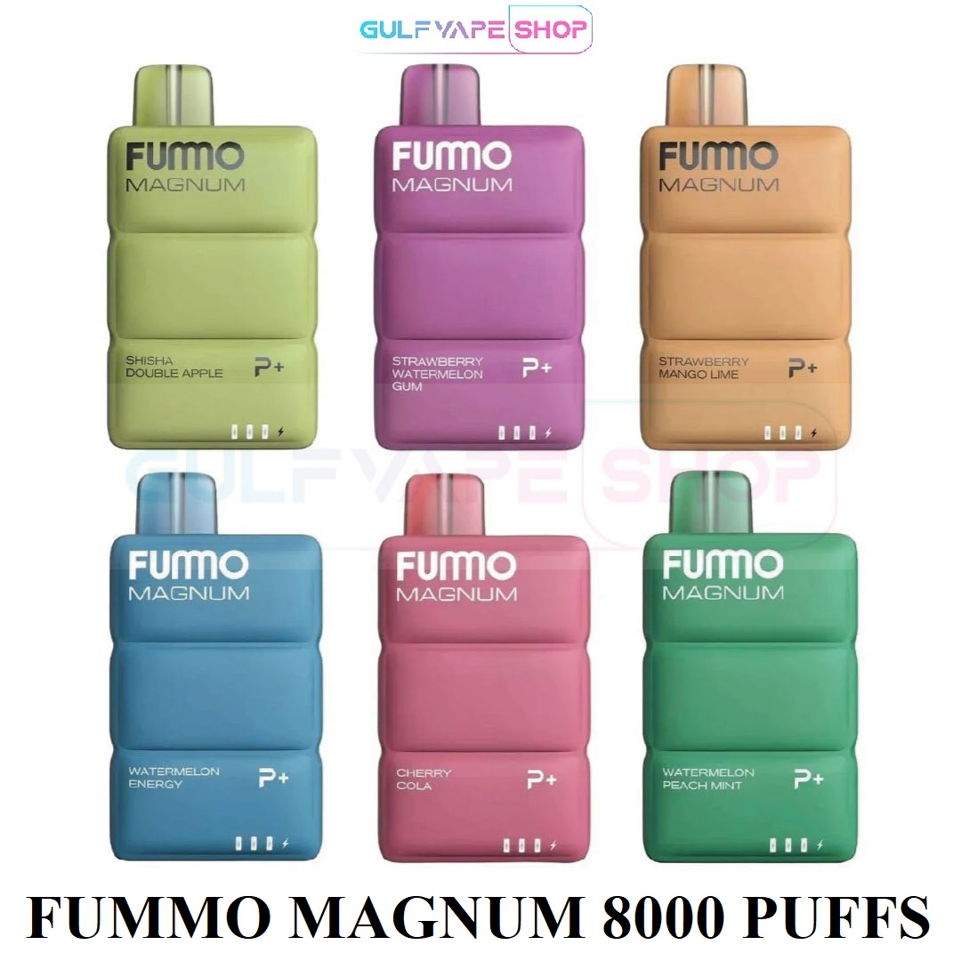 FUMMO MAGNUM 8000 PUFFS NEW