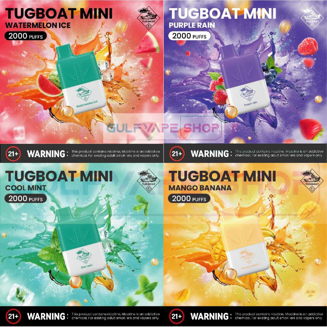 TUGBOAT MINI 2000 PUFFS DISPOSABLE VAPE