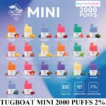 TUGBOAT MINI 2000 PUFFS DISPOSABLE VAPE