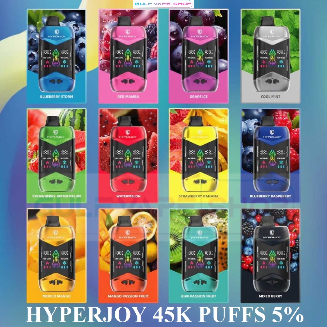 HYPERJOY 45K PUFFS NEW