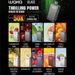 WAKA BLADE 50000 PUFFS THRILLING POWER