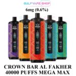 CROWN BAR AL FAKHER 40000 PUFFS MEGA MAX