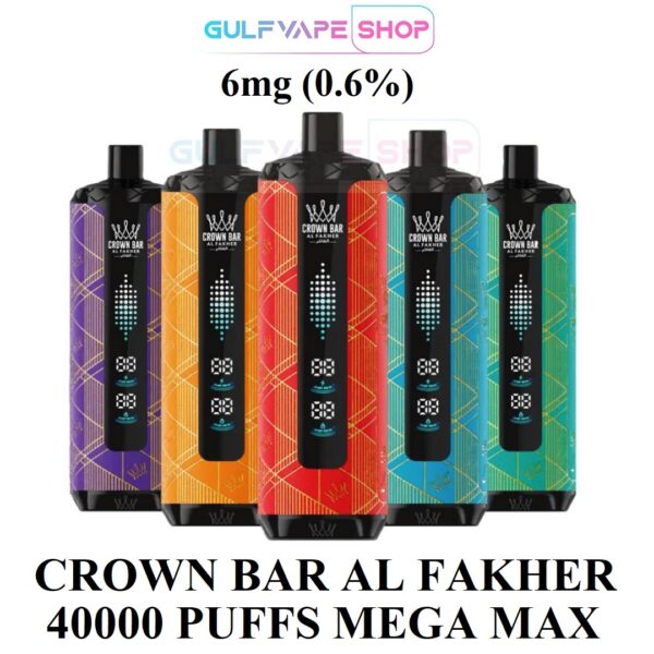 CROWN BAR AL FAKHER 40000 PUFFS MEGA MAX