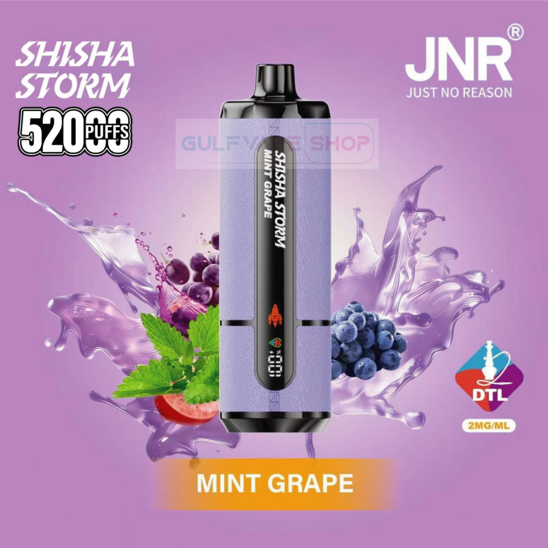 JNR SHISHA STORM 52000 PUFFS DISPOSABLE VAPE - Image 3