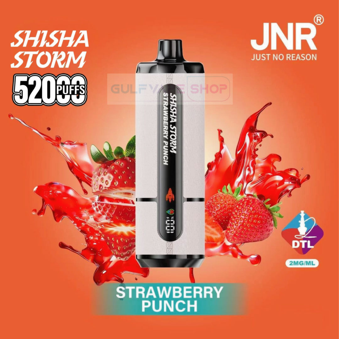 JNR SHISHA STORM 52000 PUFFS DISPOSABLE VAPE - Image 4
