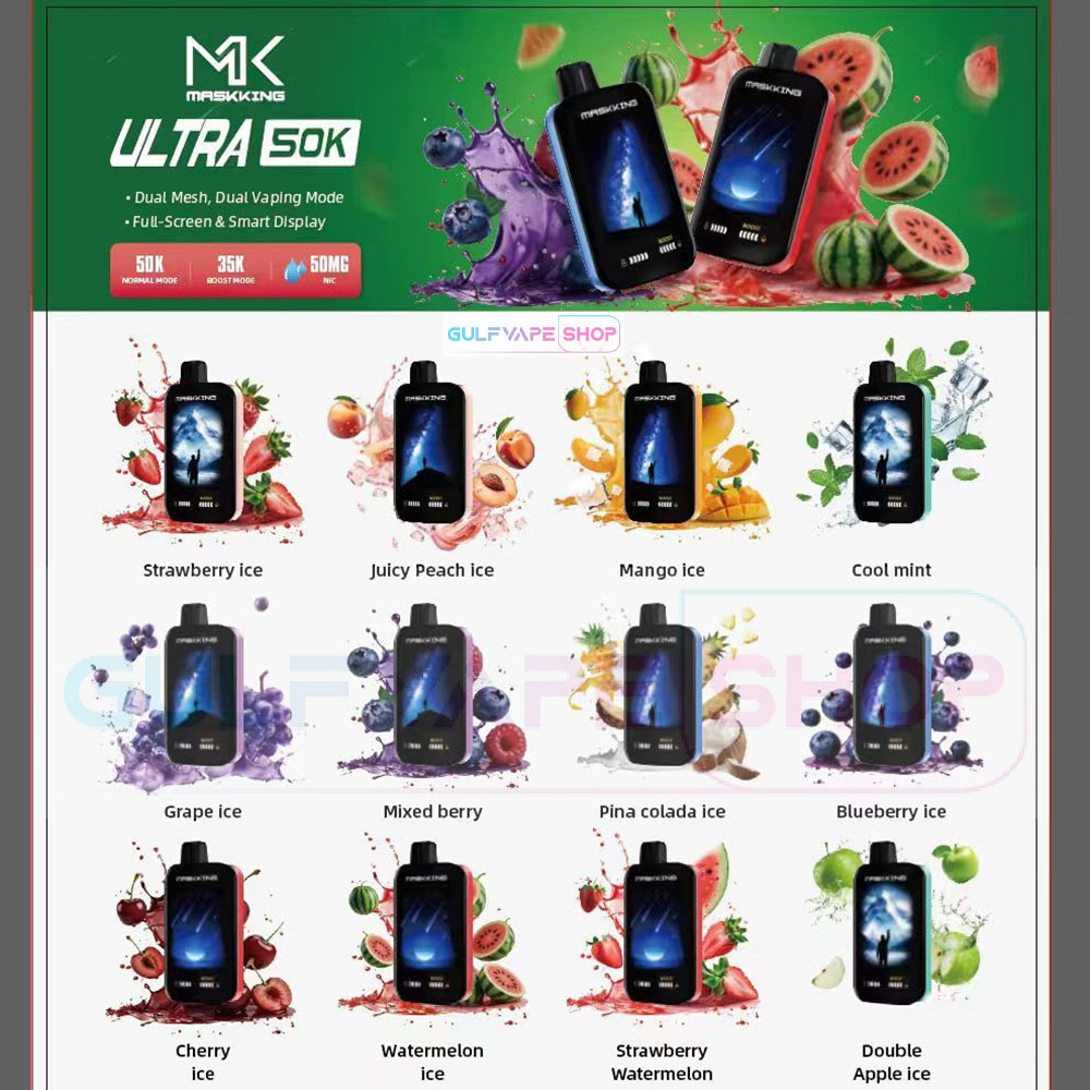 MASKKING ULTRA 50K PUFFS DISPOSABLE VAPE
