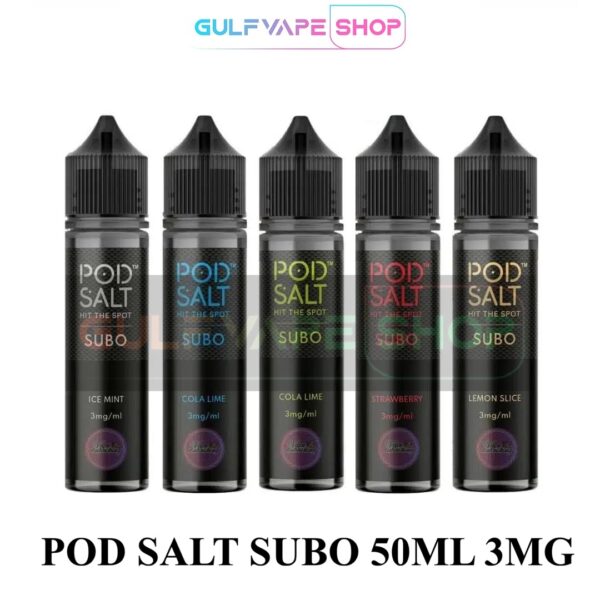 POD SALT SUBO 50ML 3MG IN DUBAI