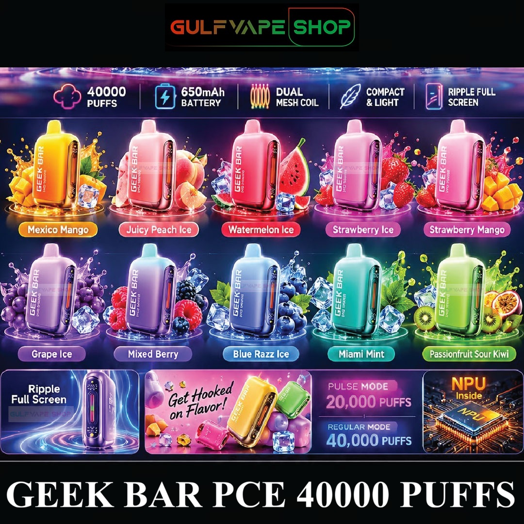 GEEK BAR PCE 40000 PUFFS DISPOSABLE VAPE - Image 2