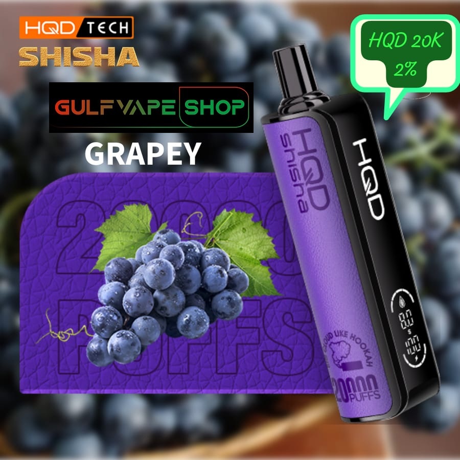 HQD SHISHA 20000 PUFFS DISPOSABLE VAPE - Image 4