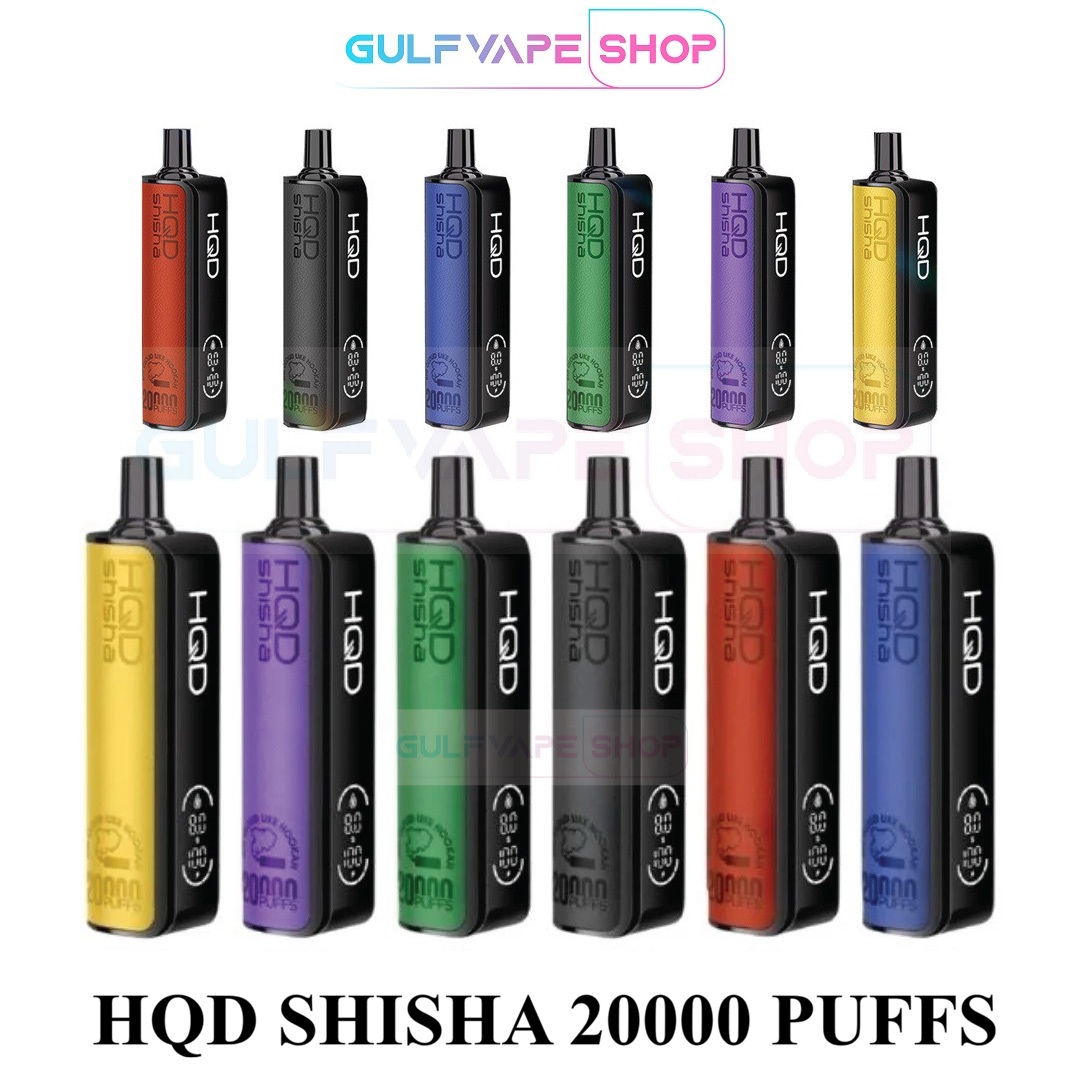 HQD SHISHA 20000 PUFFS DISPOSABLE VAPE