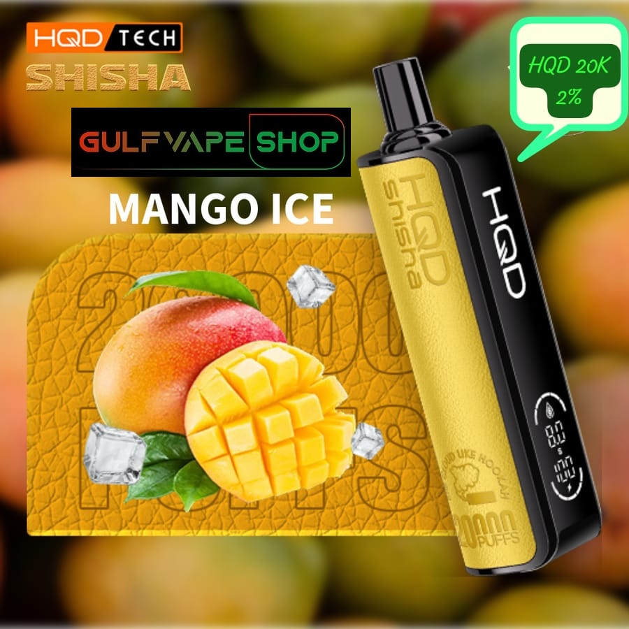 HQD SHISHA 20000 PUFFS DISPOSABLE VAPE - Image 7