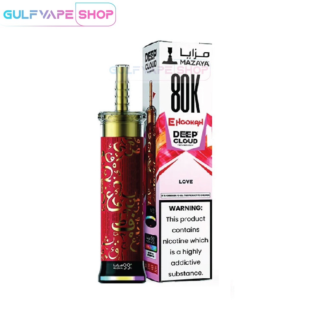 MAZAYA E-HOOKAH DEEP CLOUD 80000 PUFFS DISPOSABLE VAPE - Image 2