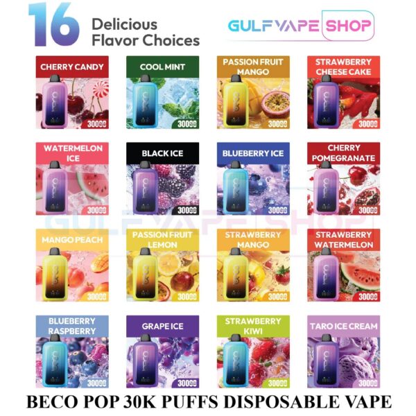 BECO POP 30000 PUFFS DISPOSABLE VAPE