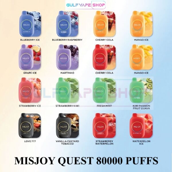 MISJOY QUEST 80000 PUFFS DISPOSABLE VAPE